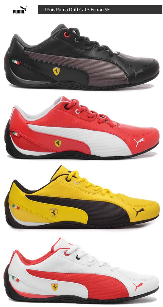 tenis da puma ferrari