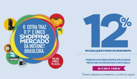 Extra: 12% no "Desconto Família"