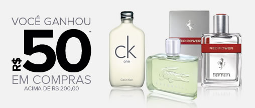 Cupom de desconto de R$ 50 em perfumes na Dafiti Sports