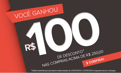 Cupom de desconto de R$ 100 na Dafiti Sports