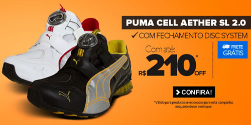 Puma Disc com até 30% de desconto na Dafiti Sports