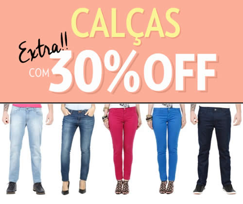 Lets: Cupom de desconto de 30% em calças