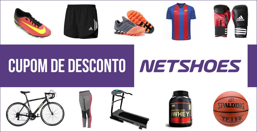 cupom de desconto netshoes agosto 2019