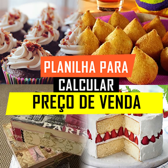 Planilha calcular preço de venda