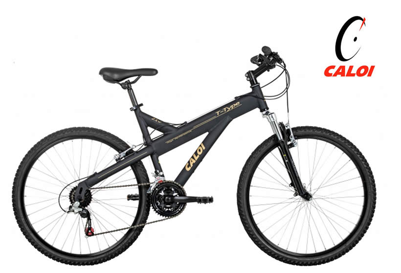 Bicicleta Caloi T-Type - Aro 26 com 17% de desconto na Netshoes