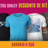 Camisetas Oakley com desconto de até 60% na Netshoes