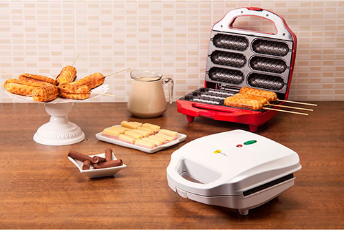 Máquina de crepe suíço Fun Kitchen por R$ 79 no Shoptime