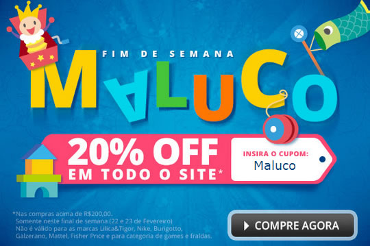 Cupom de desconto de 20% na Tricae