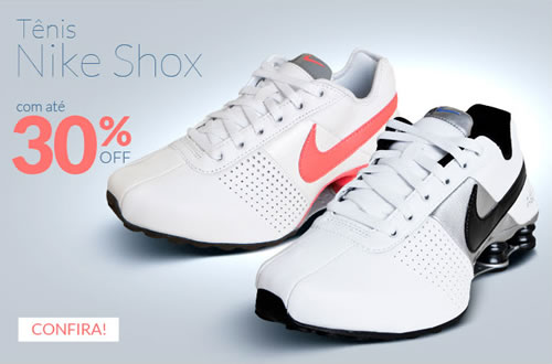 Nike Shox com até 30% de desconto na Dafiti Sports