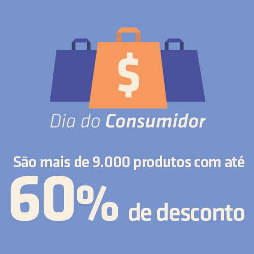 Shoptime: Até 60% de desconto no Dia do Consumidor