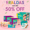 Fraldas com até 50% no site Kangoolu