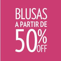 Blusas a partir de 50% de desconto na Lets