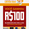 Cupom de desconto de R$ 100 no site Ecolchao