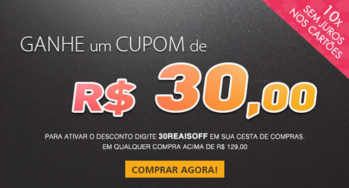 Cupom de desconto de R$ 30 na Época Cosméticos