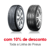 Toda linha de pneus com 10% de desconto