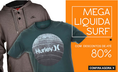 Kanui: Mega liquida Surf com até 80% de desconto