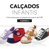 Calçados infantis a partir de R$ 9,99 na Posthaus