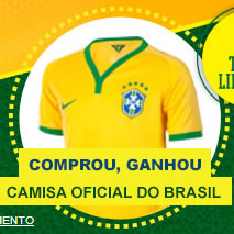 Cupom de 5% no Hotel Urbano + camisa oficial da Seleção nas compras acima de R$ 800