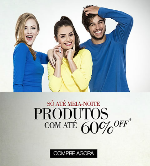 Produtos com até 60% de desconto na Renner