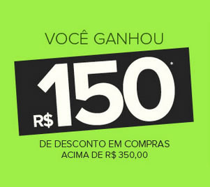 Cupom de desconto de R$150 na Dafiti Sports