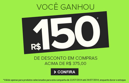 Cupom de desconto de R$ 150 na Dafiti Sports