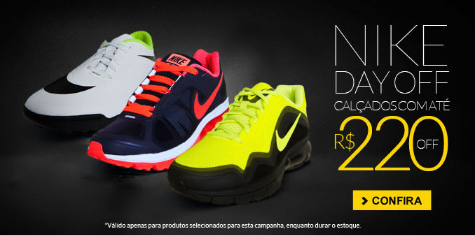 Nike com até R$ 220 de desconto na Dafiti Sports