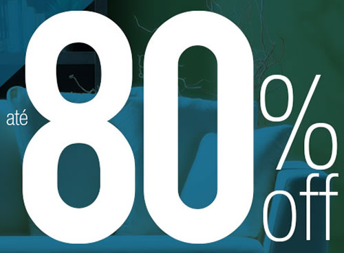 Até 80% de desconto em móveis na Mobly