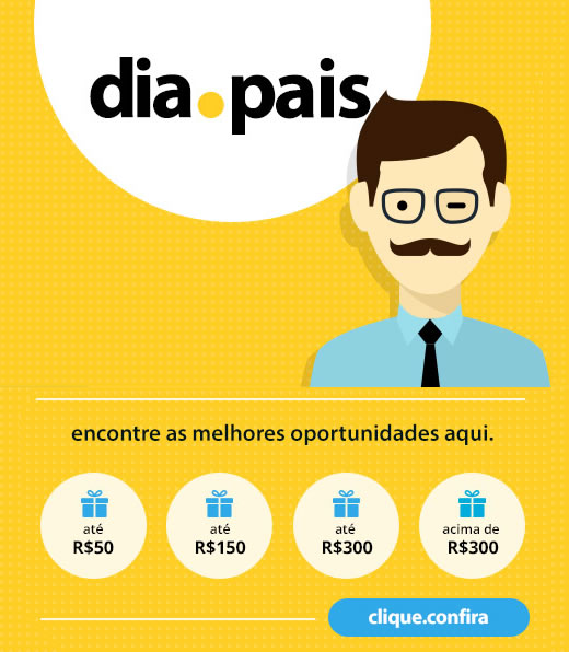 Hotsite especial para o Dia dos Pais no Walmart