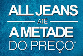 Jeans até pela metade do preço na Renner