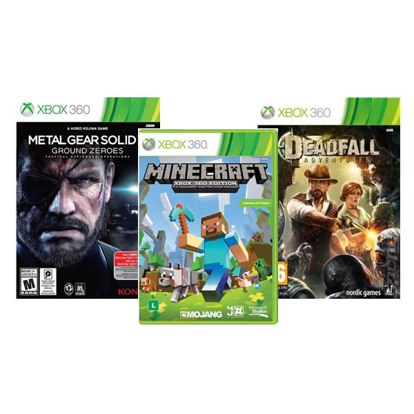 Jogos para Xbox 360 a partir de R$ 24,90 no Ponto Frio