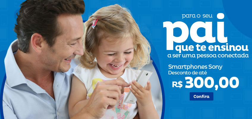 Smartphones Sony com até R$ 300 de desconto no Extra