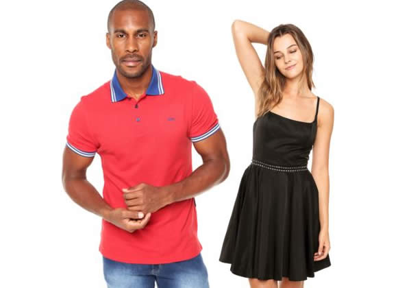 Seleção de roupas femininas e masculinas da Triton com até 50% de desconto na Dafiti.