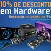 Megamamute: Cupom de desconto de 10% em Hardware