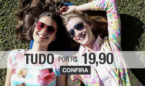 Diversos produtos por R$ 19,90 na Renner