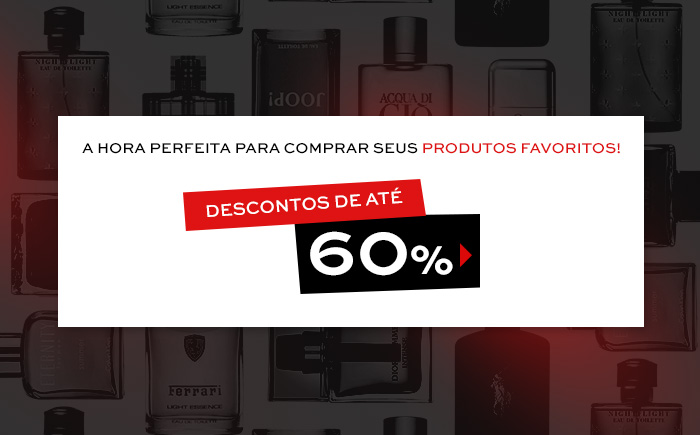 Sephora: Perfumes e muito mais com até 60% de desconto