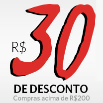 Passarela: Cupons de R$ 30, R$ 20 e R$ 10 ainda valendo!