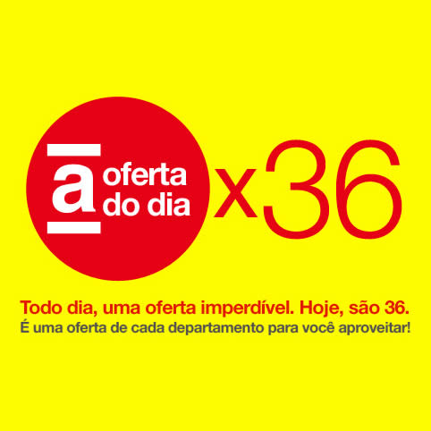 Hoje a seção "A Oferta do Dia" está recheada de produtos na Americanas. São 36 itens de departamentos diferente com ótimos descontos. Vale a pena conferir!