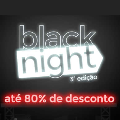 3º Black Night Shoptime com até 80% desconto nesta quarta (08)