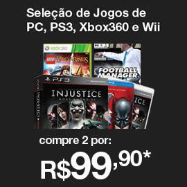 Promoção de games: Compre 2 títulos por R$ 99,90 na Americanas