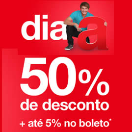 Dia A: Ofertas com até 50% de desconto na Americanas