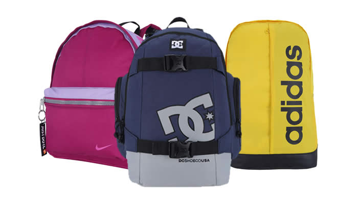 Mochilas com 20% de desconto na Centauro