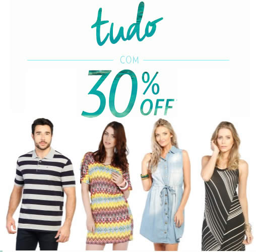 Tudo com até 30% de desconto na Lets