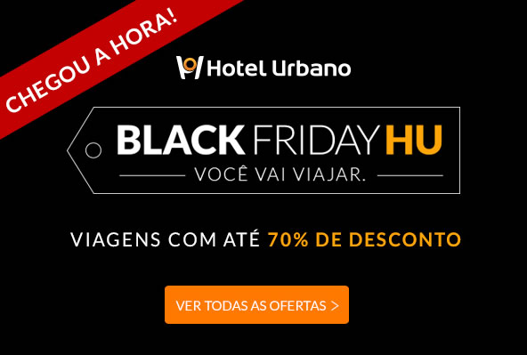 Black Friday Hotel Urbano já está no ar!!!