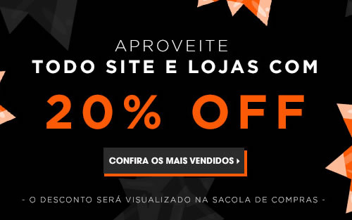 Black Friday Sephora com 20% de desconto em todo o site