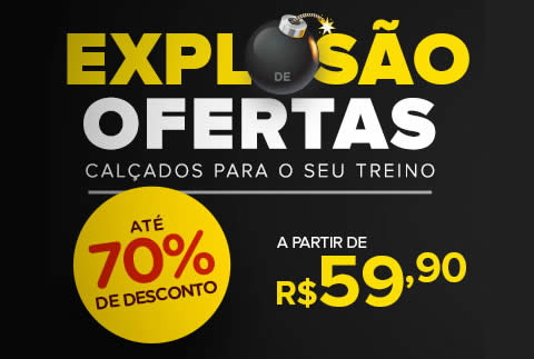 Centauro: Explosão de ofertas com até 70% de desconto