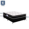 Cama Box + Colchão Casal Ortobom com 30% de desconto no Ecolchao