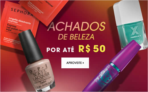 Achados de beleza por até R$ 50 na Sephora