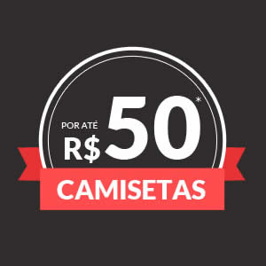 Centenas de camisetas por até R$ 50 na Dafiti Sports