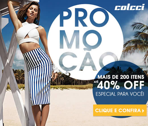 Roupas Colcci com até 40% de desconto na Posthaus