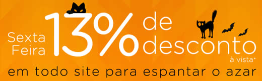 Magazine Luiza: 13% de desconto nas compras à vista